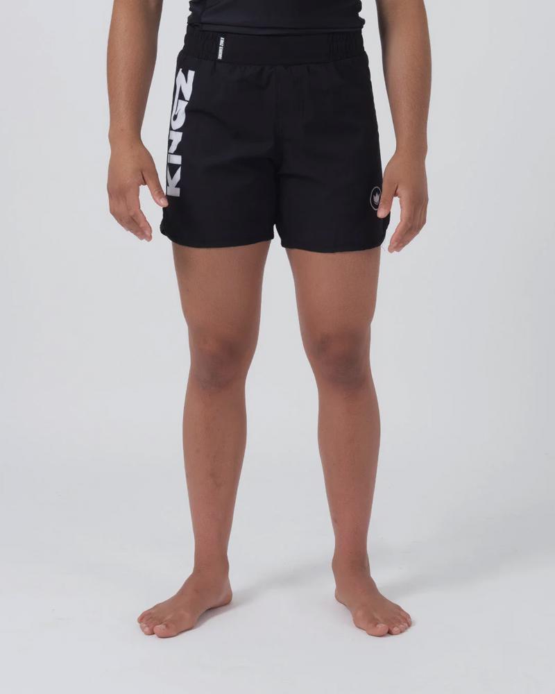 Kingz Kore v2 GNAIKEIO grappling shorts -black